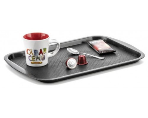 Archivo 2000 PL1045020 NE bandeja y soporte Bandeja de servir cl&aacute;sica Rect&aacute;ngulo Negro (Espera 4 dias)